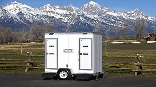 Compact Restroom Trailer